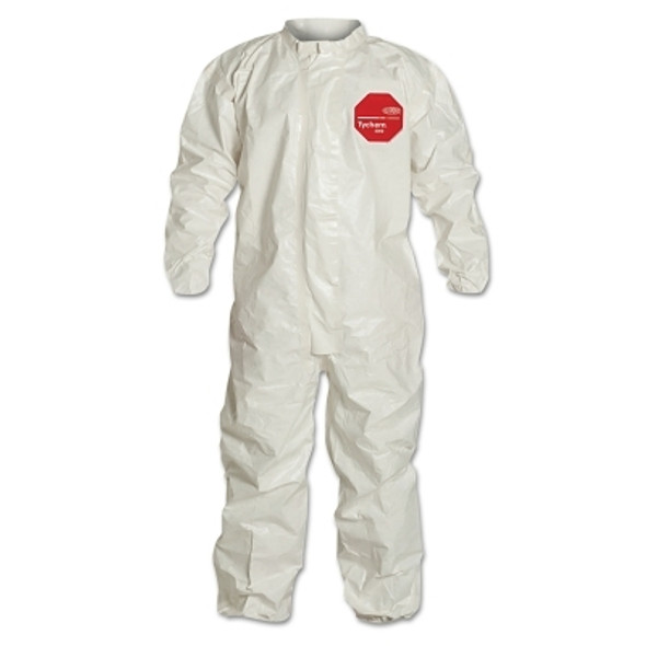 Tychem SL Coveralls with Elastic Wrists and Ankles, , 4X-Large (6 EA / CA)