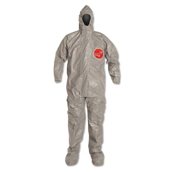 Tychem F Coverall, Gray, 2X-Large (6 EA / CA)