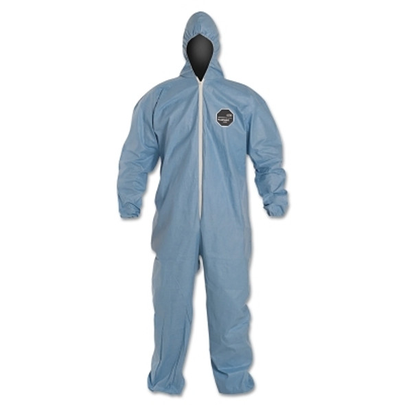 ProShield 6 SFR Coveralls with Attached Hood, Blue, 4X-Large (25 EA / CA)