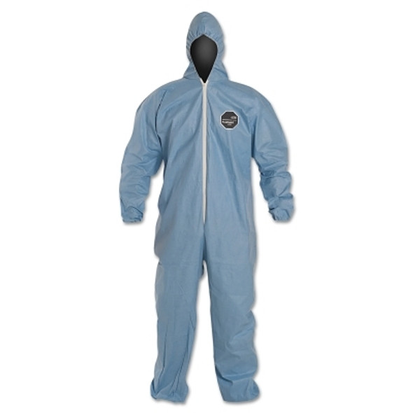 ProShield 6 SFR Coveralls with Attached Hood, Blue, X-Large (25 EA / CA)