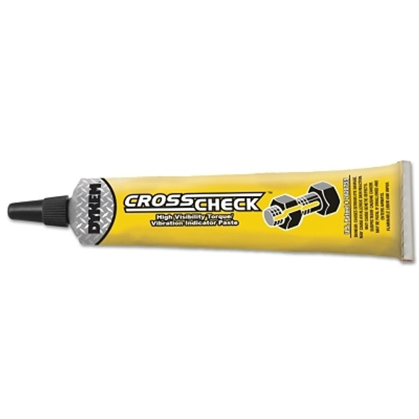 DYKEM Cross Check Torque Seal Tamper-Proof Indicator Paste, 1 oz, Tube, Yellow, 24 EA/CA (1 CA / CA)