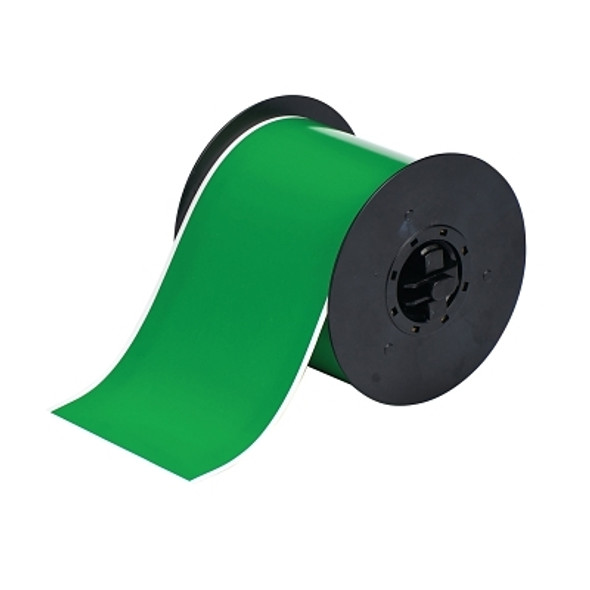 Brady BBP31 Indoor/Outdoor Vinyl Tapes, 100 ft x 4 in, Green (1 RL / RL)