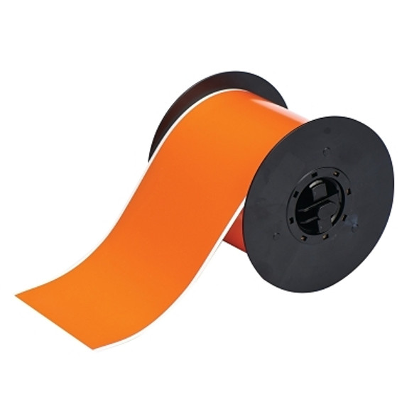 Brady BBP31 Indoor/Outdoor Vinyl Tapes, 100 ft x 4 in, Orange (1 RL / RL)