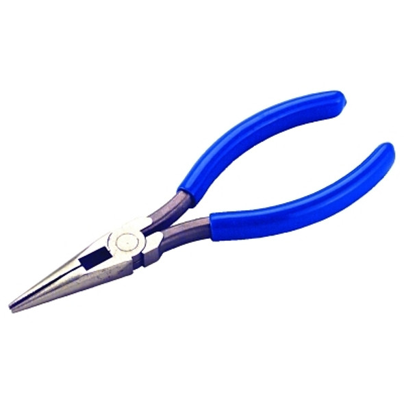 Long Nose Pliers with Cutters, Straight, 7 in (1 EA)
