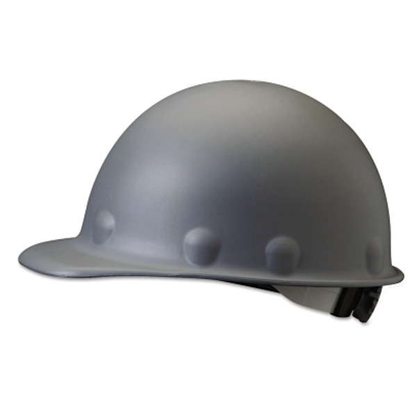 P2 Series Roughneck Hard Cap, SuperEight Ratchet, Gray (1 EA)