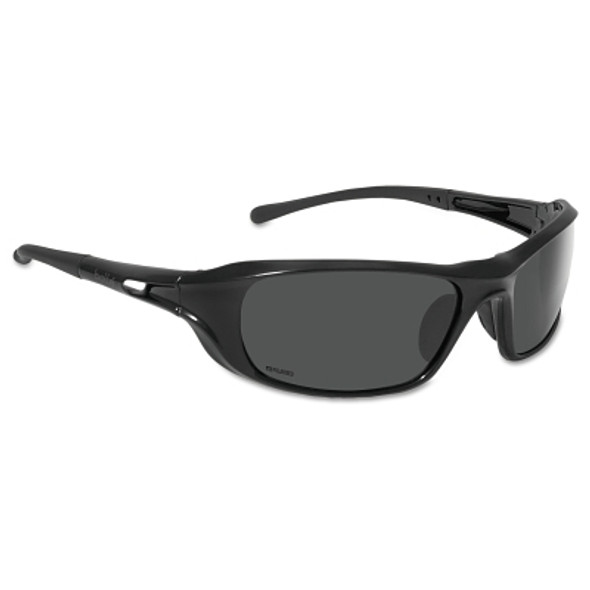 Shadow Series Safety Glasses, Polarized Lens, Anti-Scratch, Black Frame (1 PR / PR)