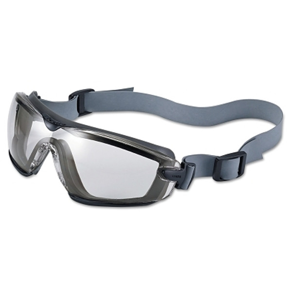 Cobra TPR Sealed Safety Goggles, CSP, Neoprene Strap, Smoke/Gray Frame (10 PR / BX)