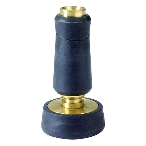 Straight Twist Nozzles, Mid Size, Rubber Grip, Solid Brass (1 EA)