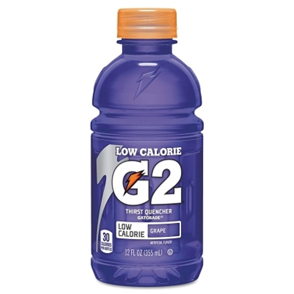 G2 Low Calorie Thirst Quencher, 12 oz, Bottle, Grape (24 EA / CA)