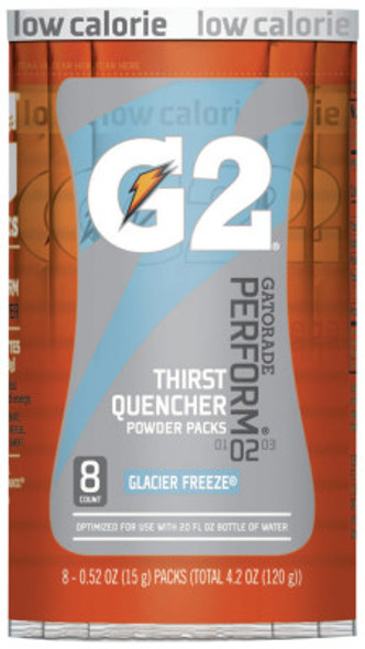 G2 Powder Stick, 0.52 oz Volume, Tube, 20 oz Yield, Glacier Freeze (1 CA / CA)