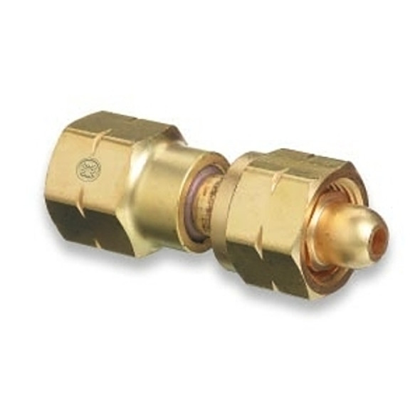 Western Enterprises Brass Cylinder Adaptors, From CGA-555 Propane (LqW) To CGA-510 POL Acetylene (1 EA / EA)