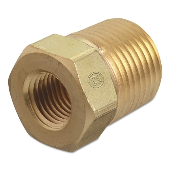 Western Enterprises Pipe Thread Bushings, 3,000 PSIG, Brass, 1/2 in (NPT);3/8 in (NPT) (1 EA / EA)