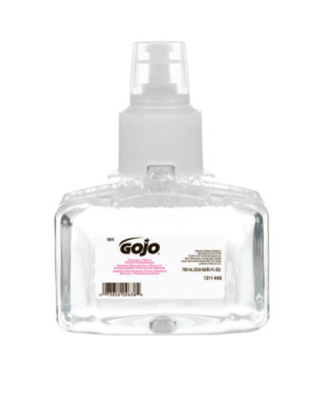 Gojo Clear & Mild Foam Hand Wash, LTX Bottle w/Valve, 700 mL (3 CA/BOX)