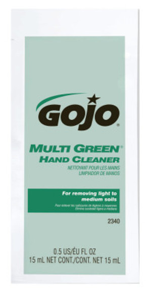 Gojo Multi Green Hand Cleaners, Citrus, Packet, 1/2 oz (1 CA/EA)