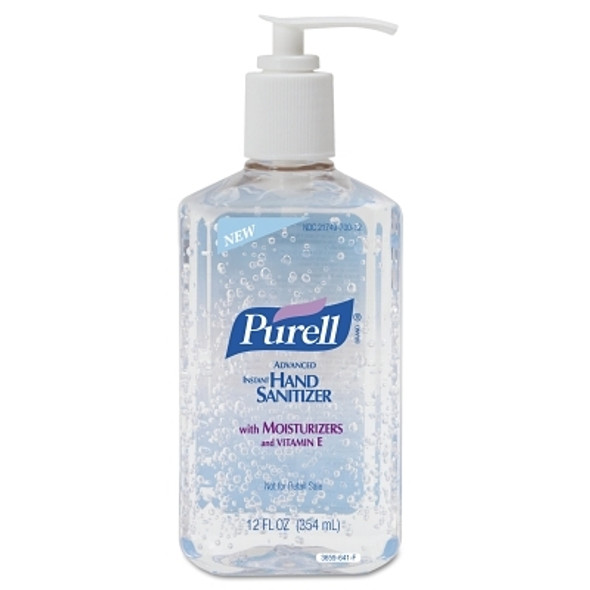 PURELL Advanced Hand Sanitizer Gel Bottle, Table Top Pump, 12 fl oz, Citrus (12 EA / CA)