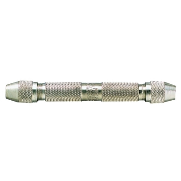 Double End Pin Vises, 1/8 in Max Pipe Cap, Nickel-Plated (6 EA / BX)