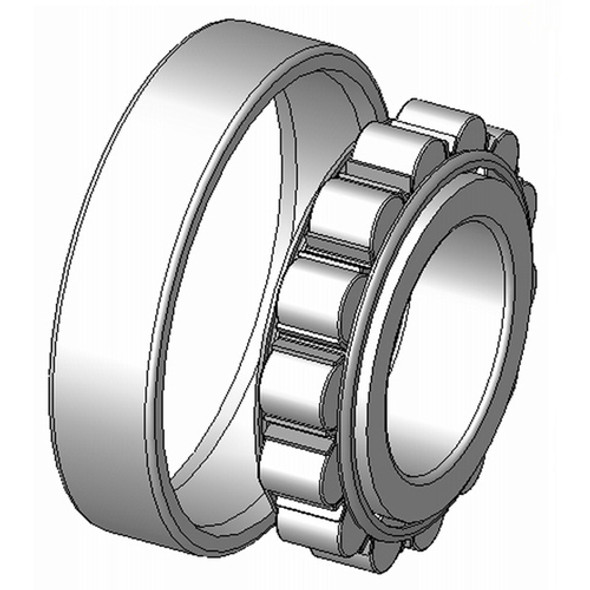 NSK N326MC3 Medium Cylindrical Roller Bearing, 130 mm Dia Bore, 280 mm OD