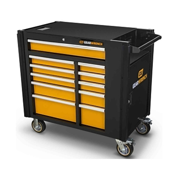 GEARWRENCH 11 Drawer Mobile Work Stations, 42.5 in x 25.4 in x 41 in, 1 Door (1 EA / EA)