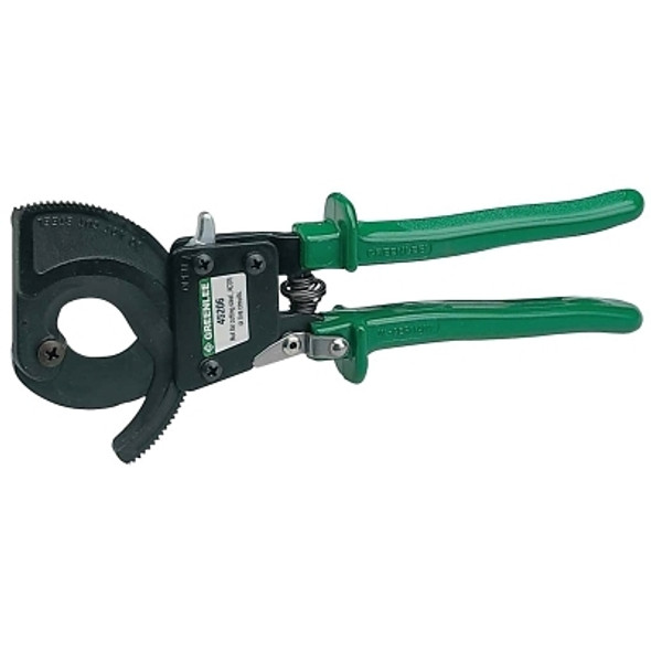 Performance Ratchet Cable Cutters, 10 in, Shear Cut (1 EA)