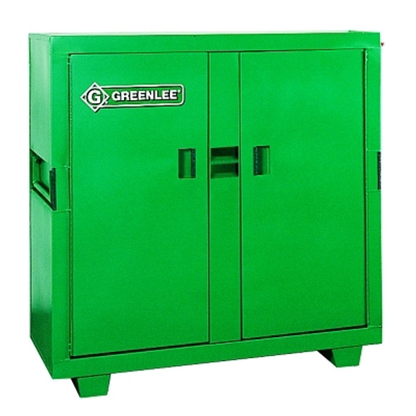 Greenlee Double Door Utility Cabinet w/Lock Protectors, 60W x 24D x 56H, 2 Door/3 Shelves (1 EA / EA)