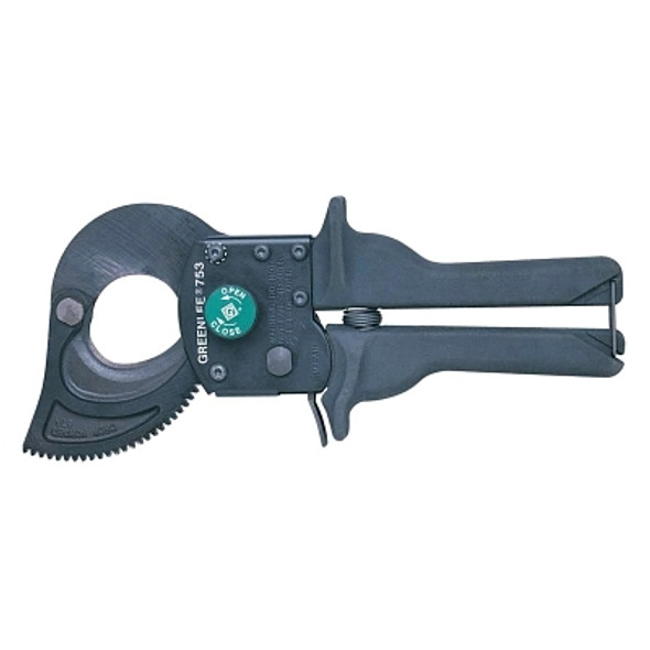 Ratchet Cable Cutters, 11 3/4 in, Shear Cut (1 EA)