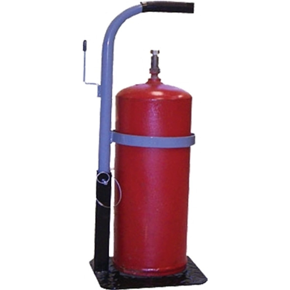 Saf-T-Cart Cylinder Cart Stand, Holds 1 Cylinder, 6 in dia (1 EA / EA)