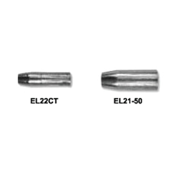 Tweco Eliminator Style Nozzles, 1/8 in. Tip Recess Slip On, 1/2 in (1 EA / EA)