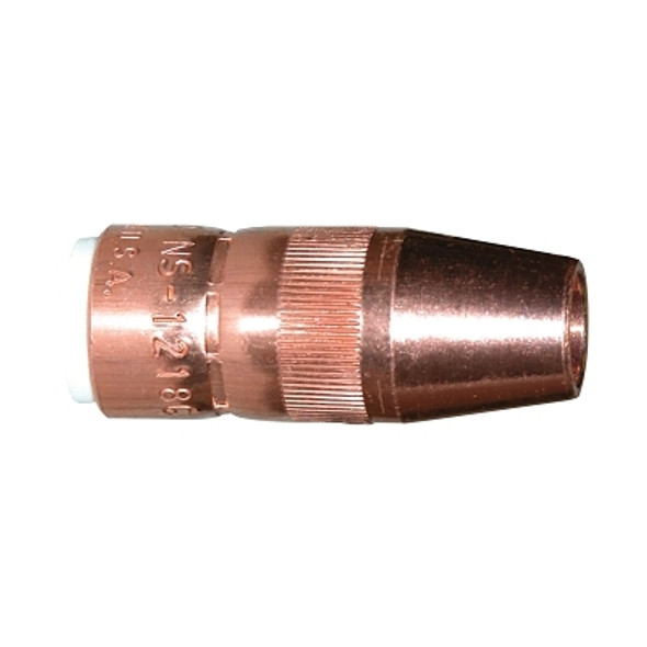 Bernard Centerfire MIG Nozzle, 1/8 in Recess, 1/2 in Bore, For T Series Tip, Copper (1 EA / EA)
