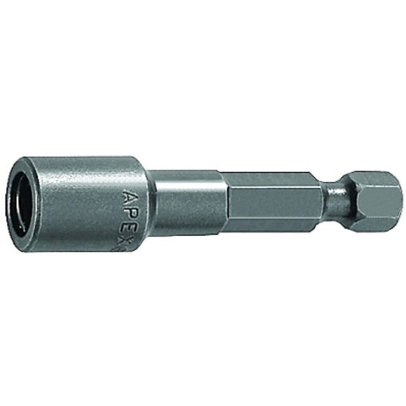 APEX Hex Drive Bit Holders, Magnetic, 1/4 in Drive, 2 1/8 in Length (2 EA / BAG)