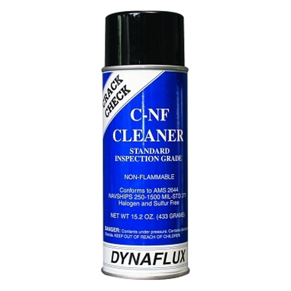 Dynaflux Visible Dye Penetrant System, Cleaner, 16 oz, Aerosol Can (12 EA / CS)