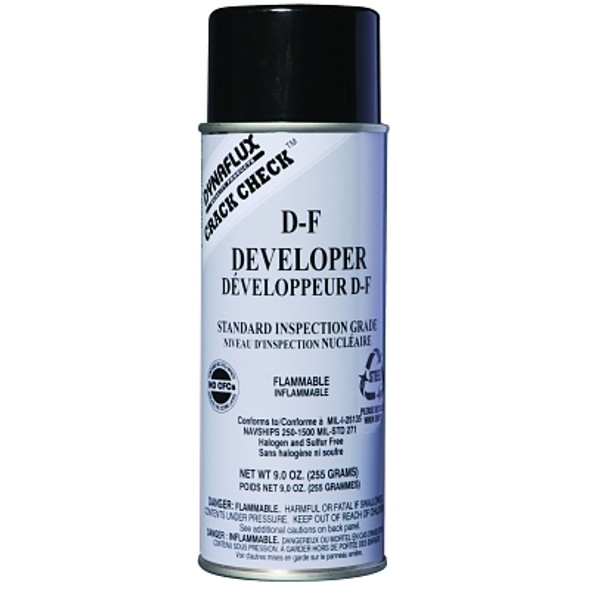 Dynaflux Visible Dye Penetrant Systems, Developer, Aerosol Can, 16 oz (12 EA / CS)