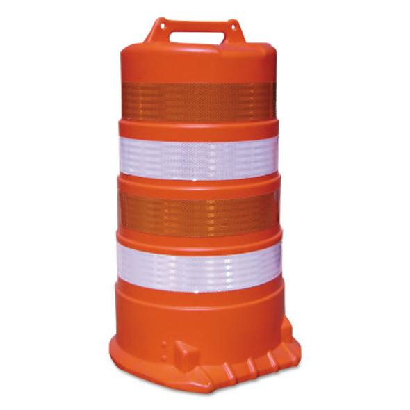 Channelizer Drum Only, 16 in, LDPE/HDPE Blend, Orange (1 EA)