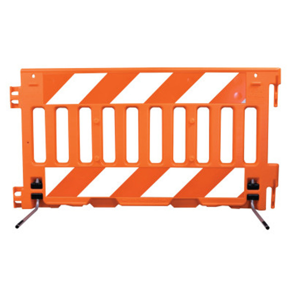 ADA Barricade Wall, Orange, 72"L x 38"H, No Sheeting (1 EA)