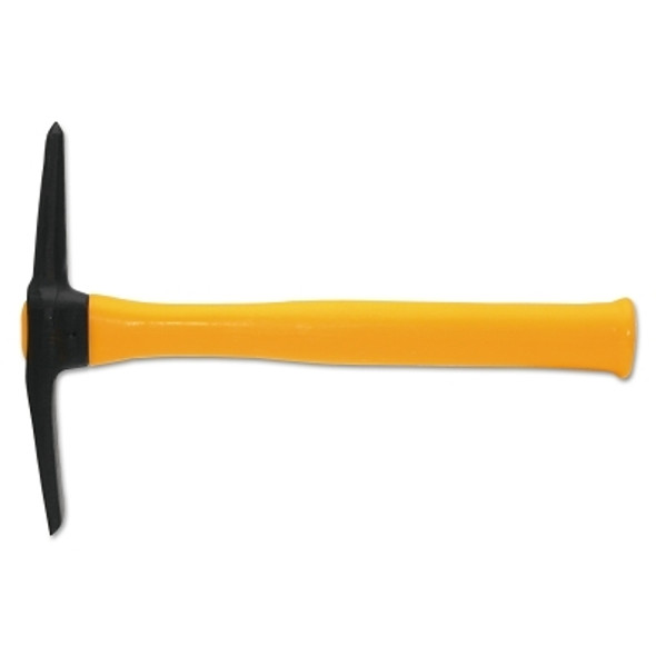 Chipping Hammer, 12 in, 20 oz Head, Cross Chisel and Pick, Plastic Handle (1 EA)