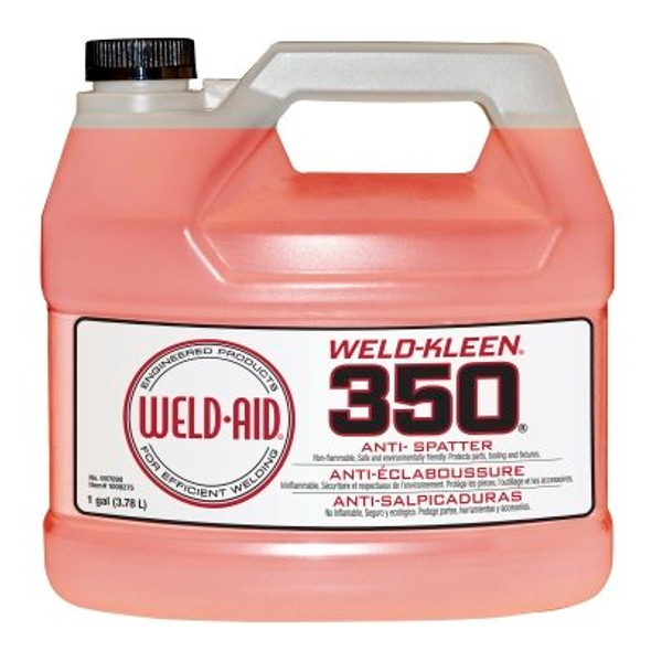 Weld-Aid Weld-Kleen 350 Anti-Spatter, 1 gal Bottle, Red (1 EA / EA)