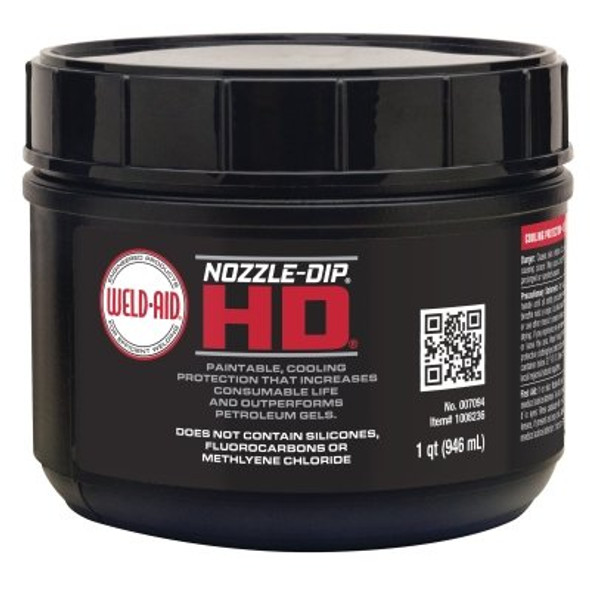 Weld-Aid NOZZLE-DIP HD Anti-Spatter, 32 oz Jar, Amber (1 EA / EA)