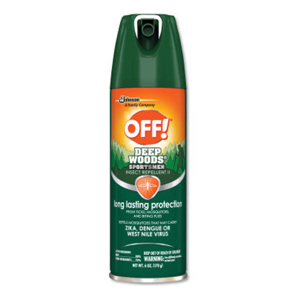 OFF! Deep Woods Insect Repellents, 6 oz Aerosol (12 EA / CT)