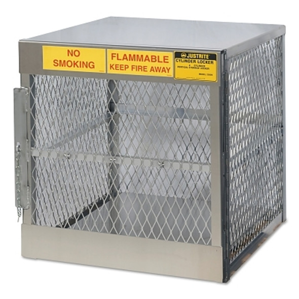 Aluminum Cylinder Lockers, Up to 4, 20 or 33 lb Cylinders (1 EA)