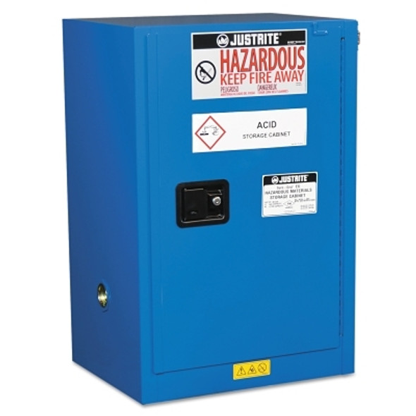 ChemCor Compac Hazardous Material Safety Cabinet, 12 Gallon (1 EA)