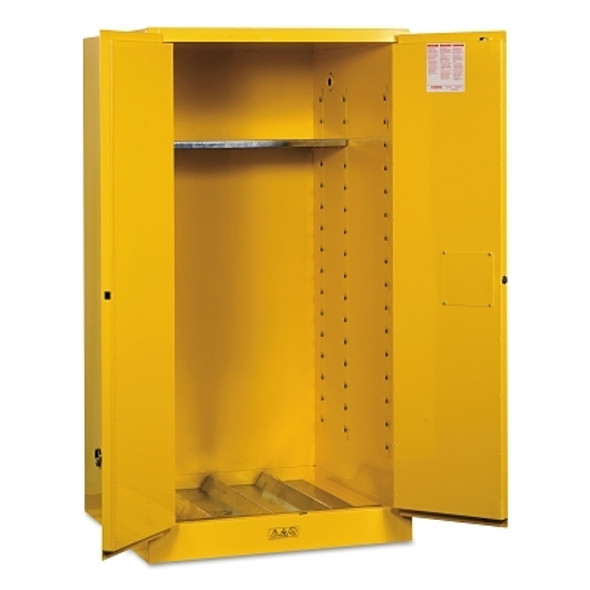 Vertical Drum Safety Cabinets, Manual-Closing Cabinet, 1 55-Gallon Drum, 1 Door (1 EA)