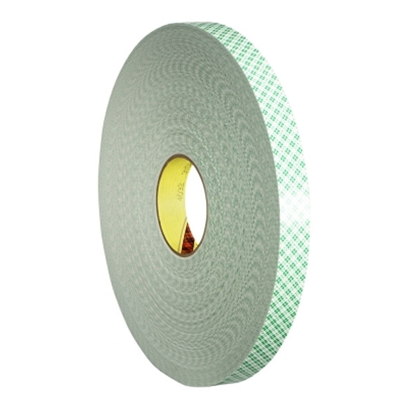 3M Industrial Double Coated Urethane Foam Tapes, 1 in x 72 yd, 62.5 mil, Green (1 RL / RL)