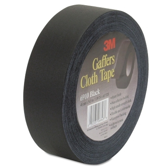 3M Industrial Cloth Gaffers Tape, 1 in X 60 yd, 12 mil, Black (1 RL / RL)