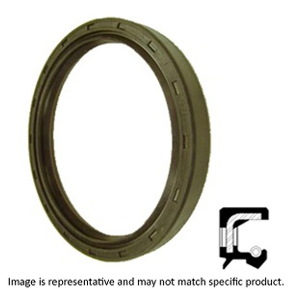 CR Seals 9X18X7 HMSA7 R Double Lip Oil Seal - Solid, 9 mm Shaft, 18 mm OD, 7 mm Width, HMSA7 Design, Nitrile Rubber (NBR) Lip Material