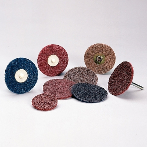 3M Standard Abrasives Quick Change Surface Conditioning GP Disc, 3 in dia, 18000 RPM, Aluminum Oxide, Coarse (25 EA / CT)