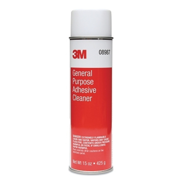3M Industrial General Purpose Adhesive Cleaner, 15 oz, Aerosol Can (1 CA / CA)