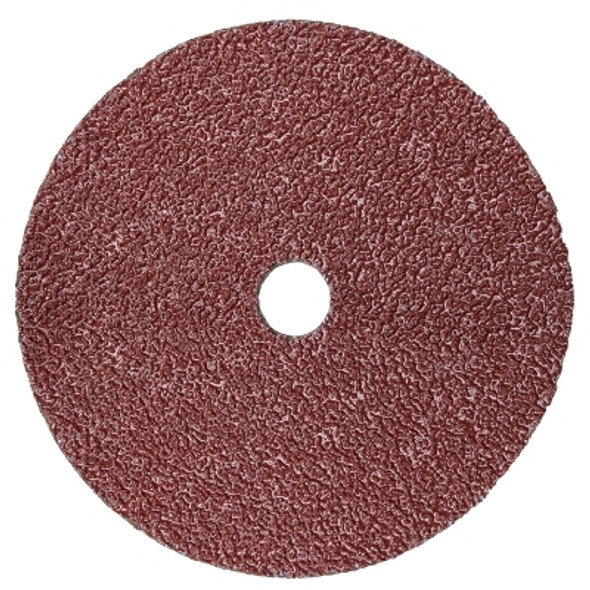 3M Abrasive Cubitron II Fibre Discs 987C, Precision Shaped Ceramic Grain, 4-1/2 in Dia., 13,300 rpm, 80 Grit (100 EA / CA)