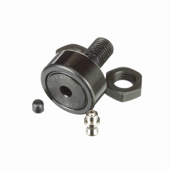 McGill CAMROL® Cylindrical Metric Cam Follower - Stud Mount Roller - Hex Hole - Sealed - MCFR 32 SBX