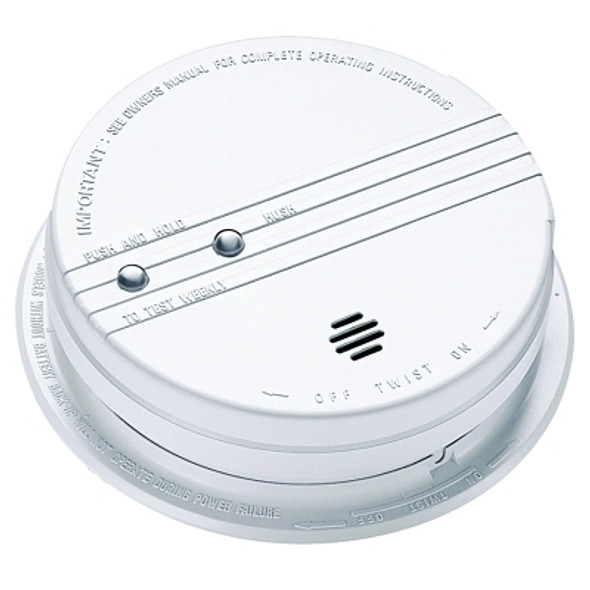 Interconnectable Smoke Alarms, With Hush, Photoelectric (1 EA)