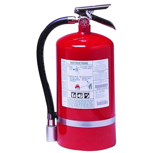 Halotron I Fire Extinguishers, For Class B and C Fires, 15 1/2 lb Cap. Wt. (1 EA)