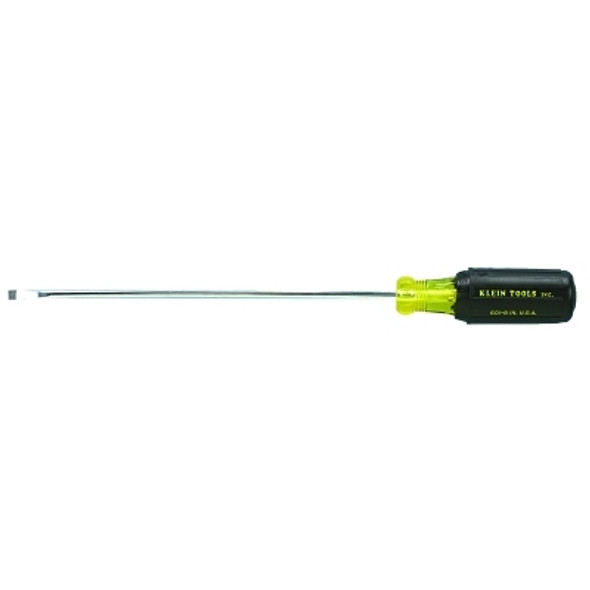 Cabinet-Tip Cushion-Grip Screwdrivers, 3/16 in, 11 3/4 in Overall L (1 EA)